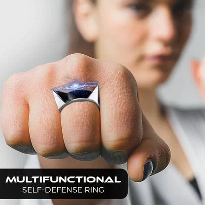 Electric-shock Self-defense Power Ring