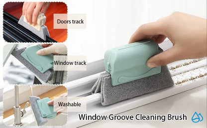 Magic window cleaning brush