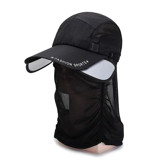 Side border light sunscreen fishing hat