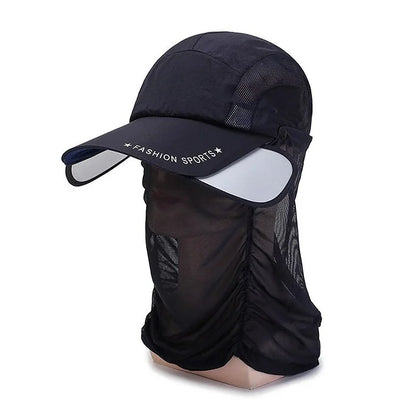 Side border light sunscreen fishing hat