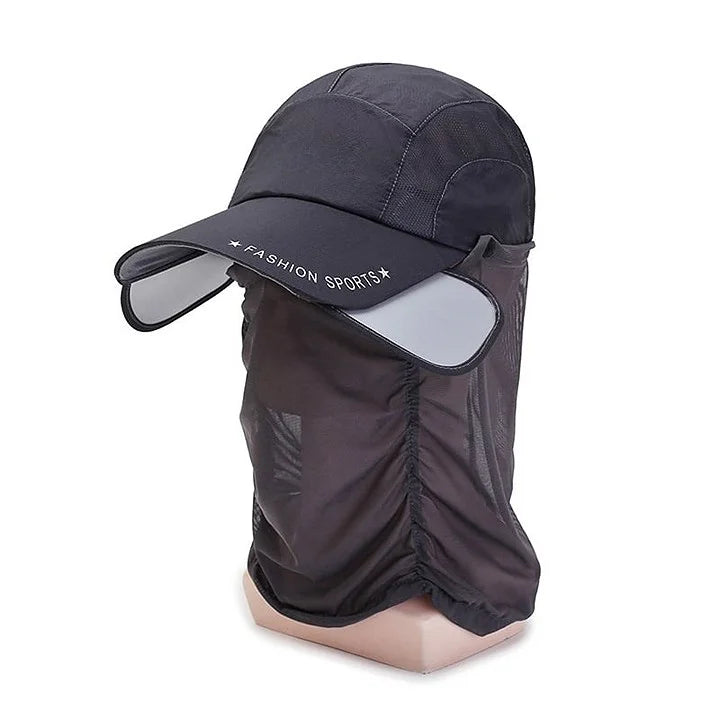 Side border light sunscreen fishing hat