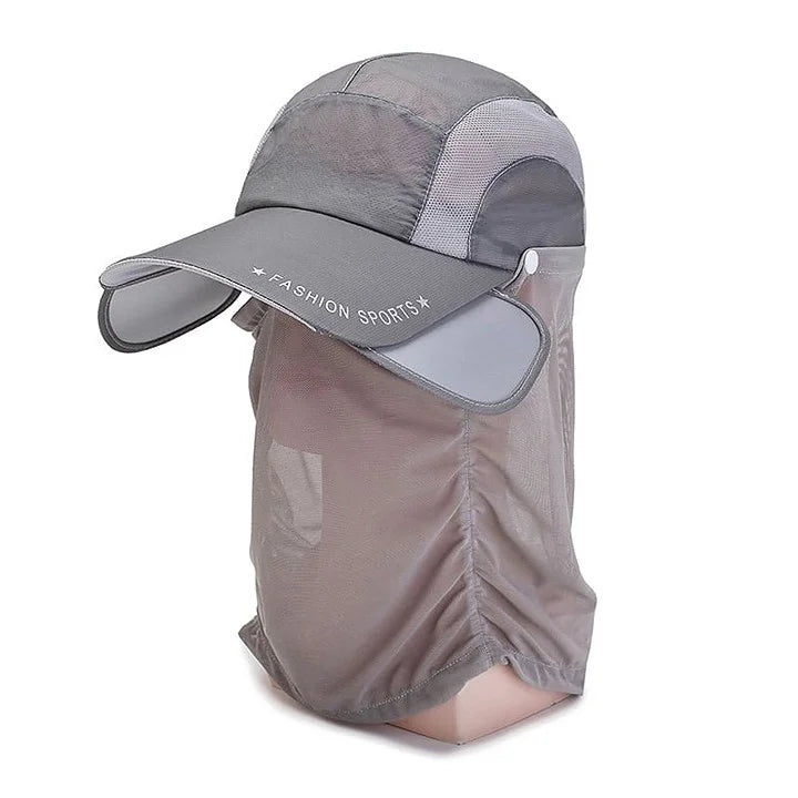 Side border light sunscreen fishing hat