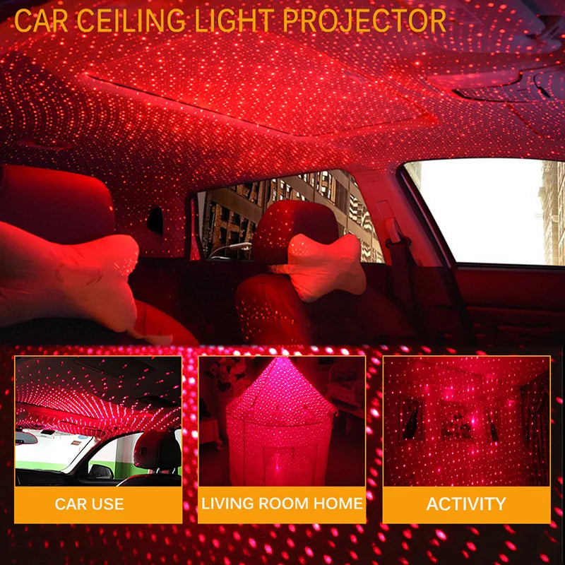 Star Roof Projection Night Light