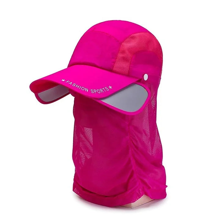 Side border light sunscreen fishing hat