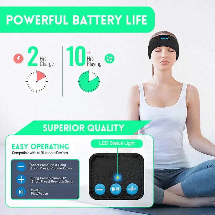 Wireless Bluetooth Headband