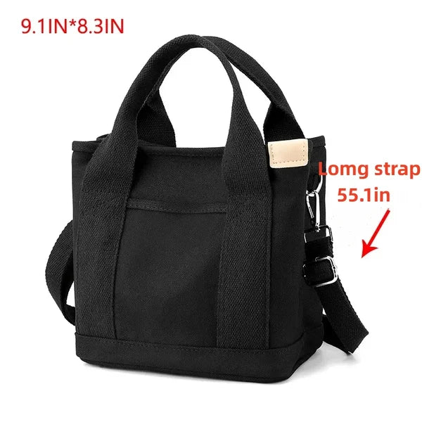 Large capacity multi-pocket handbag